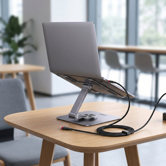 Minimalist Portable Setup – Portable Stand + Power