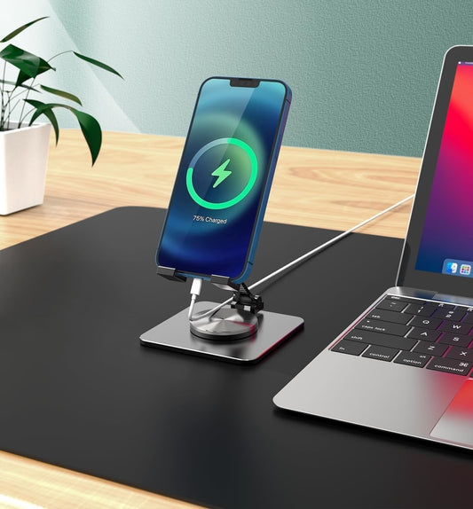 Align Stand™ – 360° Adjustable Aluminium Phone & Tablet Stand